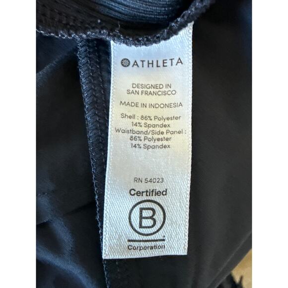 Athleta Brooklyn Mid Rise Ankle Pant Womens Size 6 Navy Blue EUC - Picture 11 of 13
